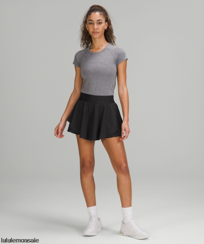 Lululemon Damen DELULU405 | Court Rival Hochhausrock Schwarz